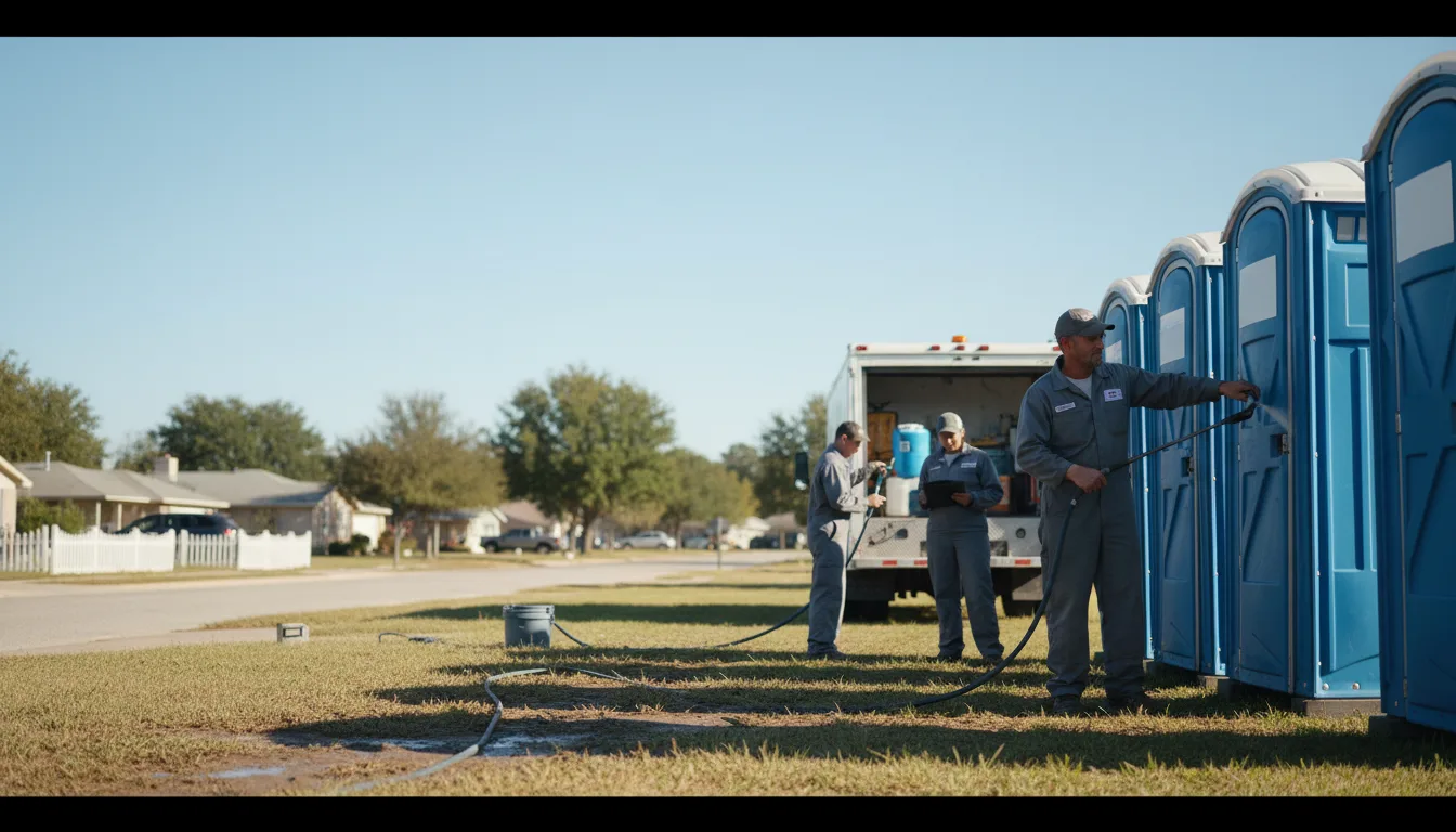 Long-Term Portable Toilet Rental in Grover, CO near me